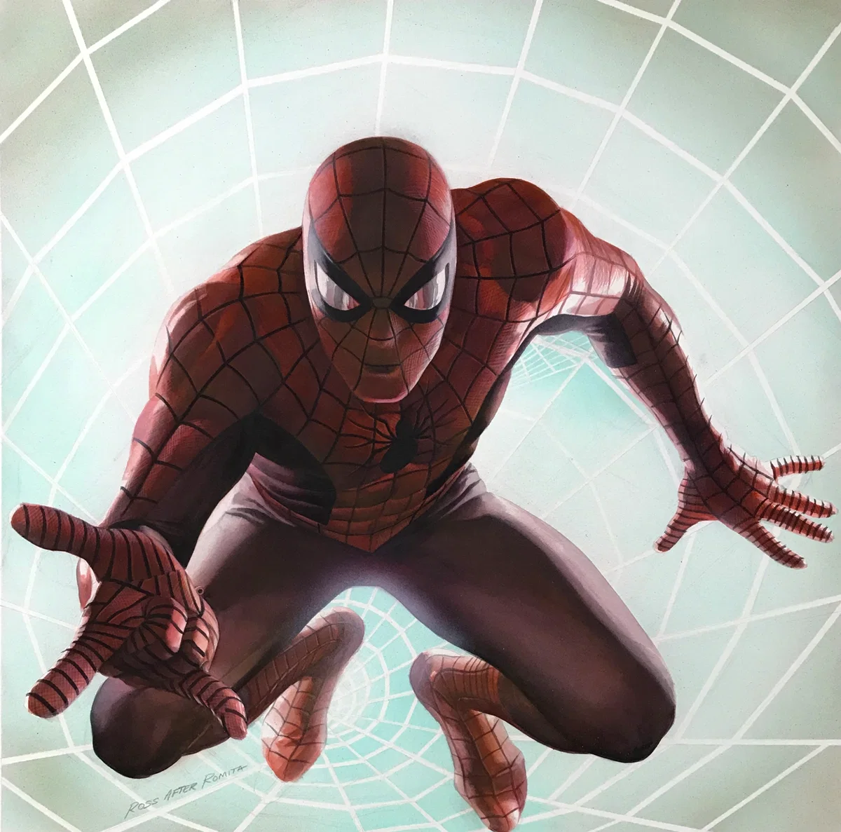 SPIDER MAN ROCKOMIC by Alex Ross — Fine Art Print on Paper Artist Proof