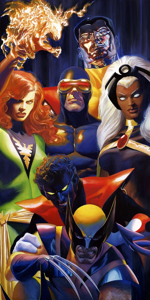 THE X-MEN ARTIST PROOF by Alex Ross — Lithograph