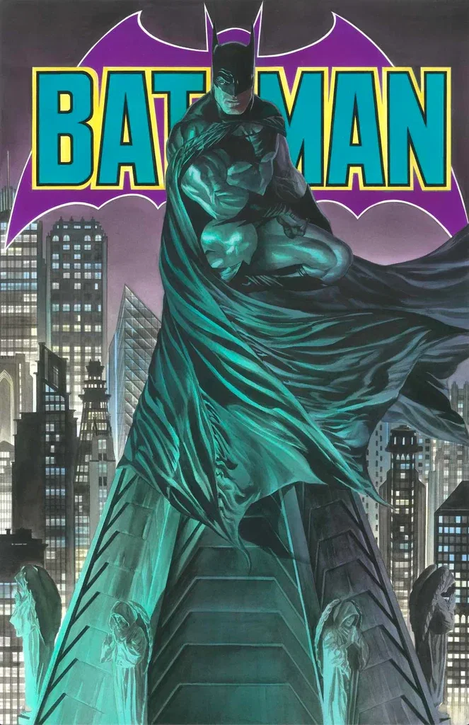 Batman The Knight by Alex Ross — Giclee On Canvas Artist Proof