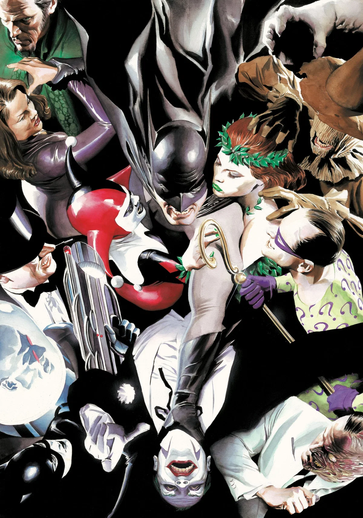 Joker's Reckoning by Alex Ross — Giclee On Canvas