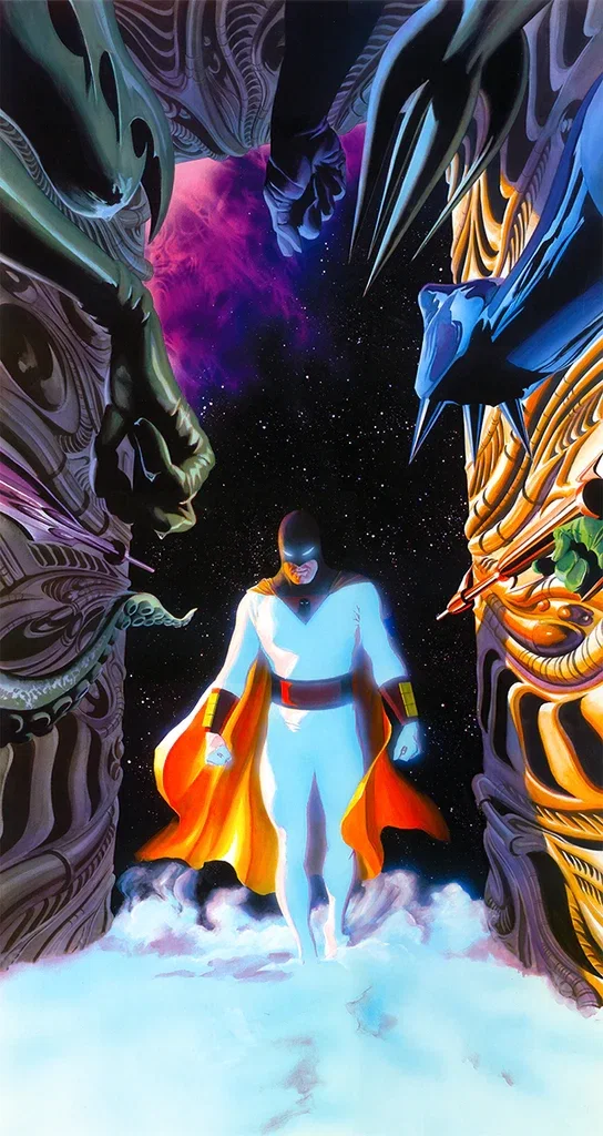 Space Ghost by Alex Ross — Giclee On Canvas Artist Proof