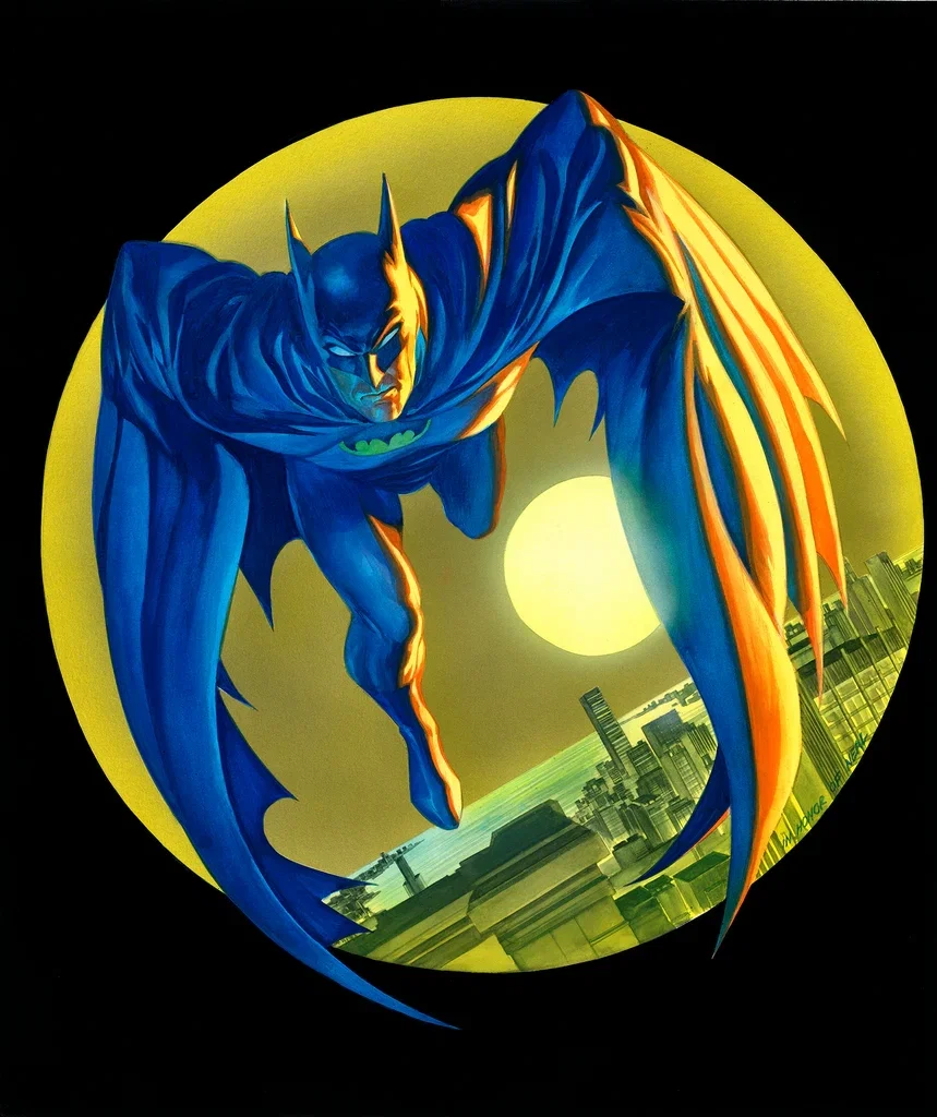 Bat Signal by Alex Ross — Giclee On Canvas
