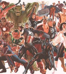 Alex Ross - Avengers 60th Anniversary Tribute