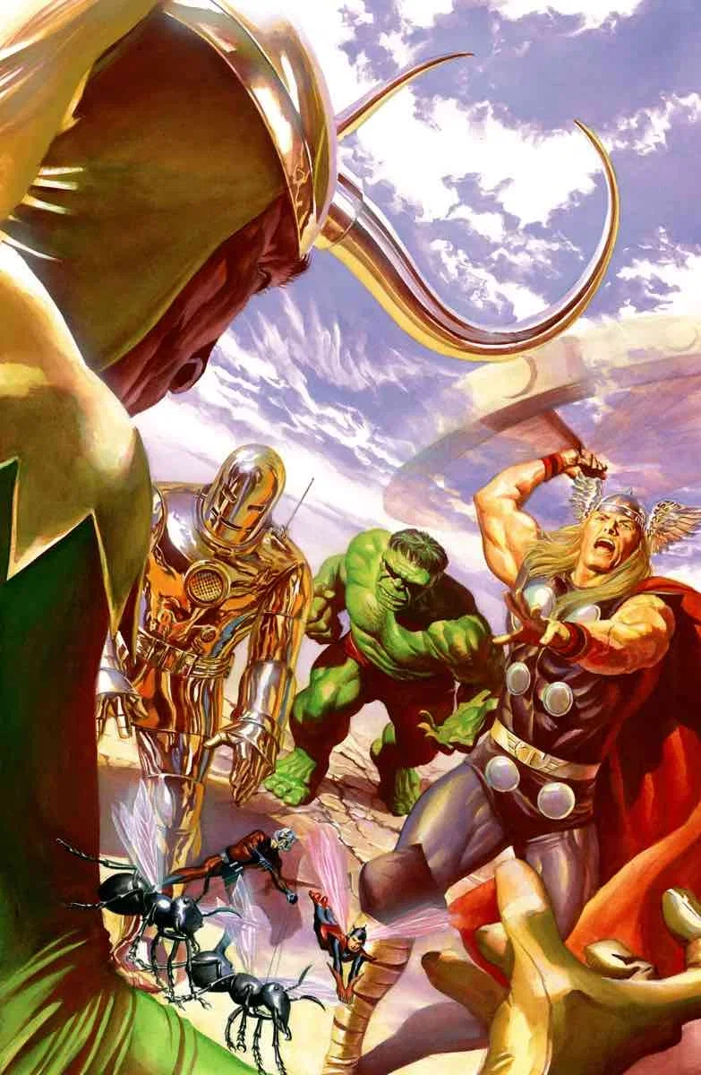 Avengers 1 DLX by Alex Ross — Giclee On Canvas