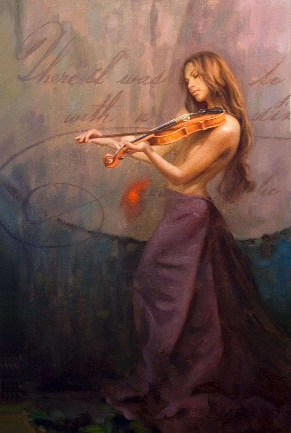 Aria by Arian — Giclee On Canvas
