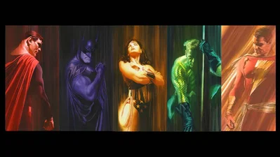 DC Shadows SET 5   by Alex Ross