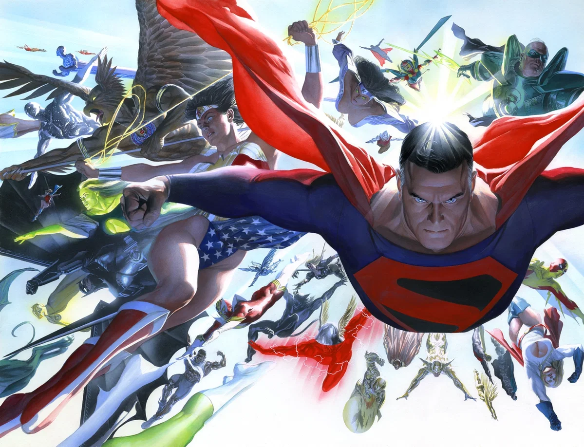 KINGDOM COME Absolute by Alex Ross — Lithograph