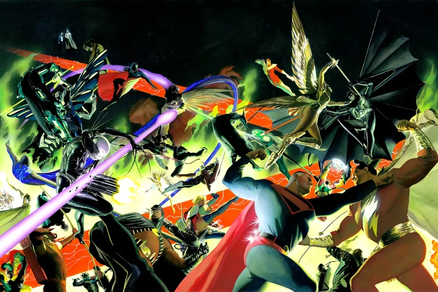 KINGDOM COME War by Alex Ross — Lithograph