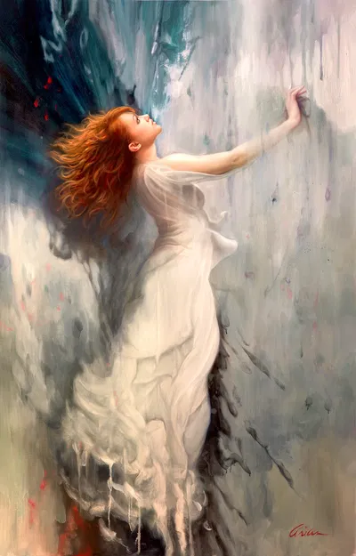 Arian - Metamorphose Original Oil On Linen Canvas