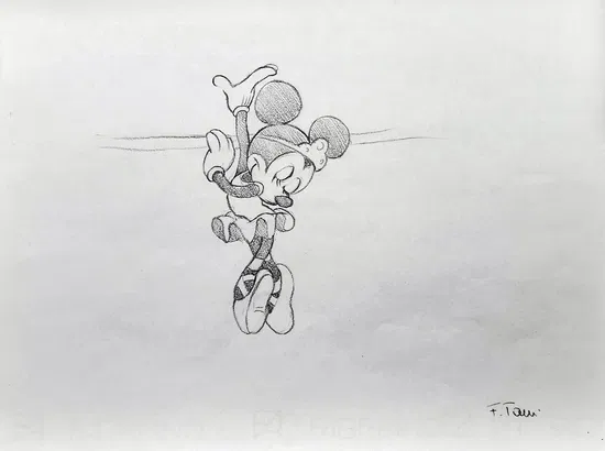 Giuseppe Armani - Original Concept Art for Disneyana Convention Minnie Ballerina