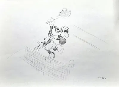 Giuseppe Armani - Original Concept Art for Disneyana Convention Minnie
