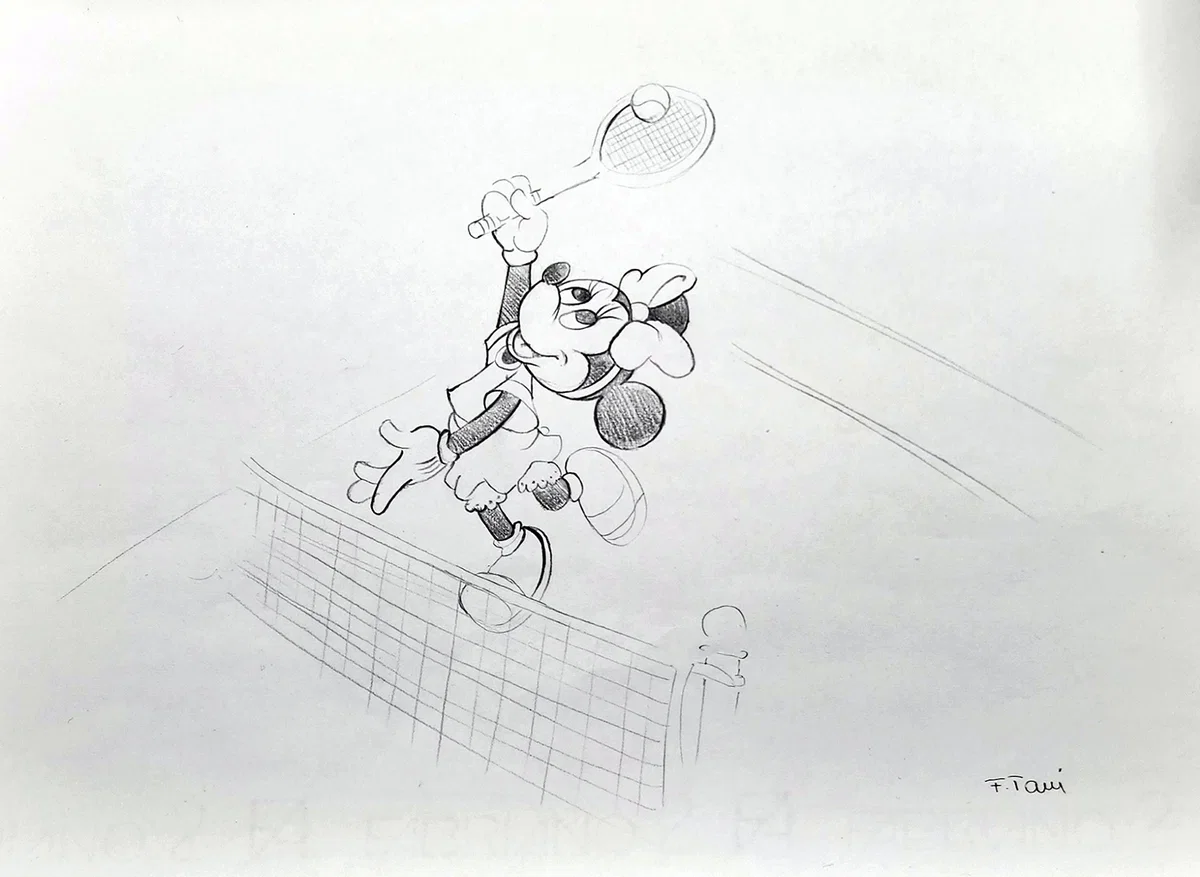 Original Concept Art for Disneyana Convention Minnie by Giuseppe Armani — Sculpture
