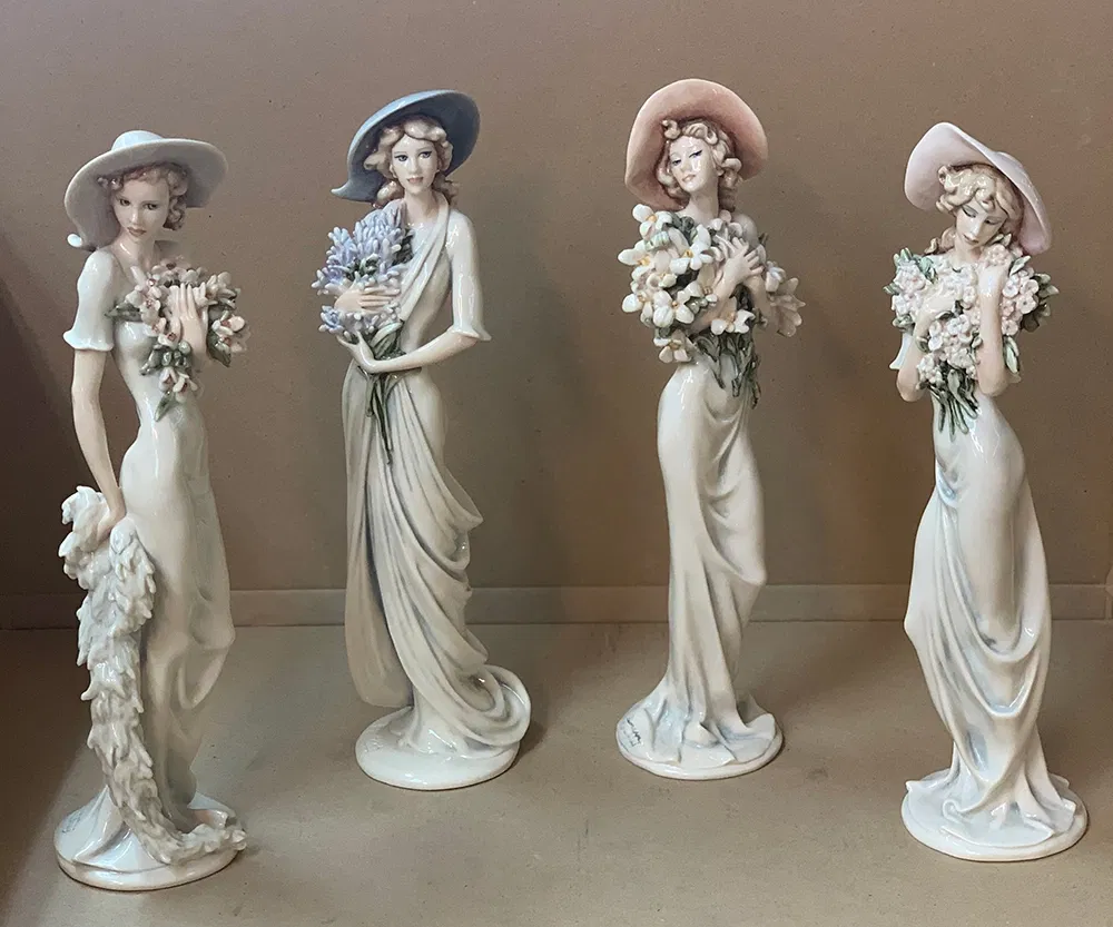 Flower Girls Set by Giuseppe Armani — Sculpture