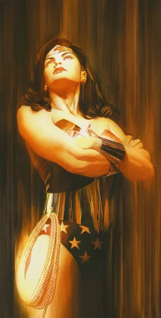 Alex Ross - SHADOWS WONDER WOMAN