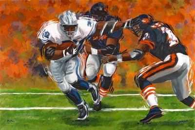 Barry Sanders by Scott Smith