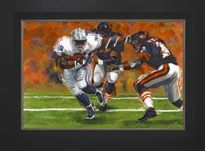 Scott Smith - Barry Sanders Framed