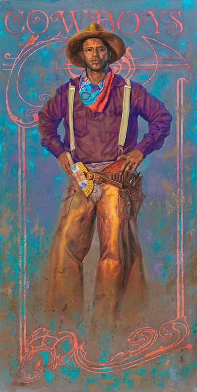 Cowboy (Black) by Brent Flory