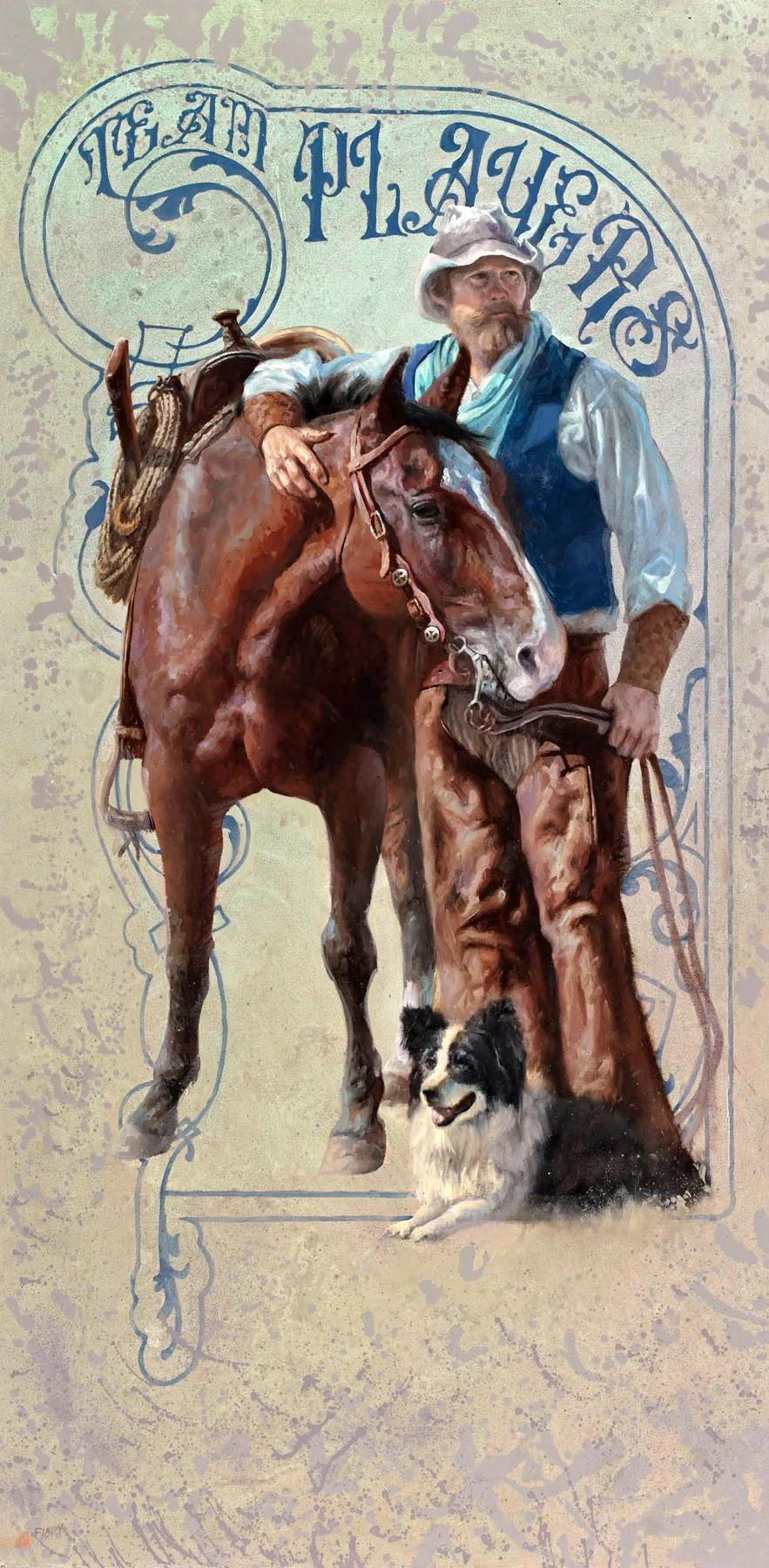 Team Players by Brent Flory — Giclee On Canvas