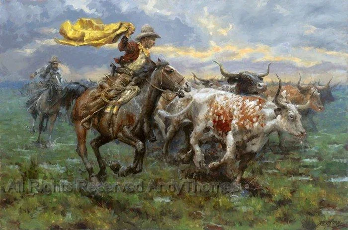 Storm Chasers by Andy Thomas — Giclee On Canvas