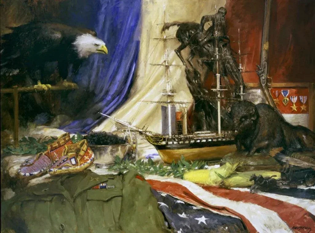 Tribute to America by Andy Thomas — Giclee On Canvas