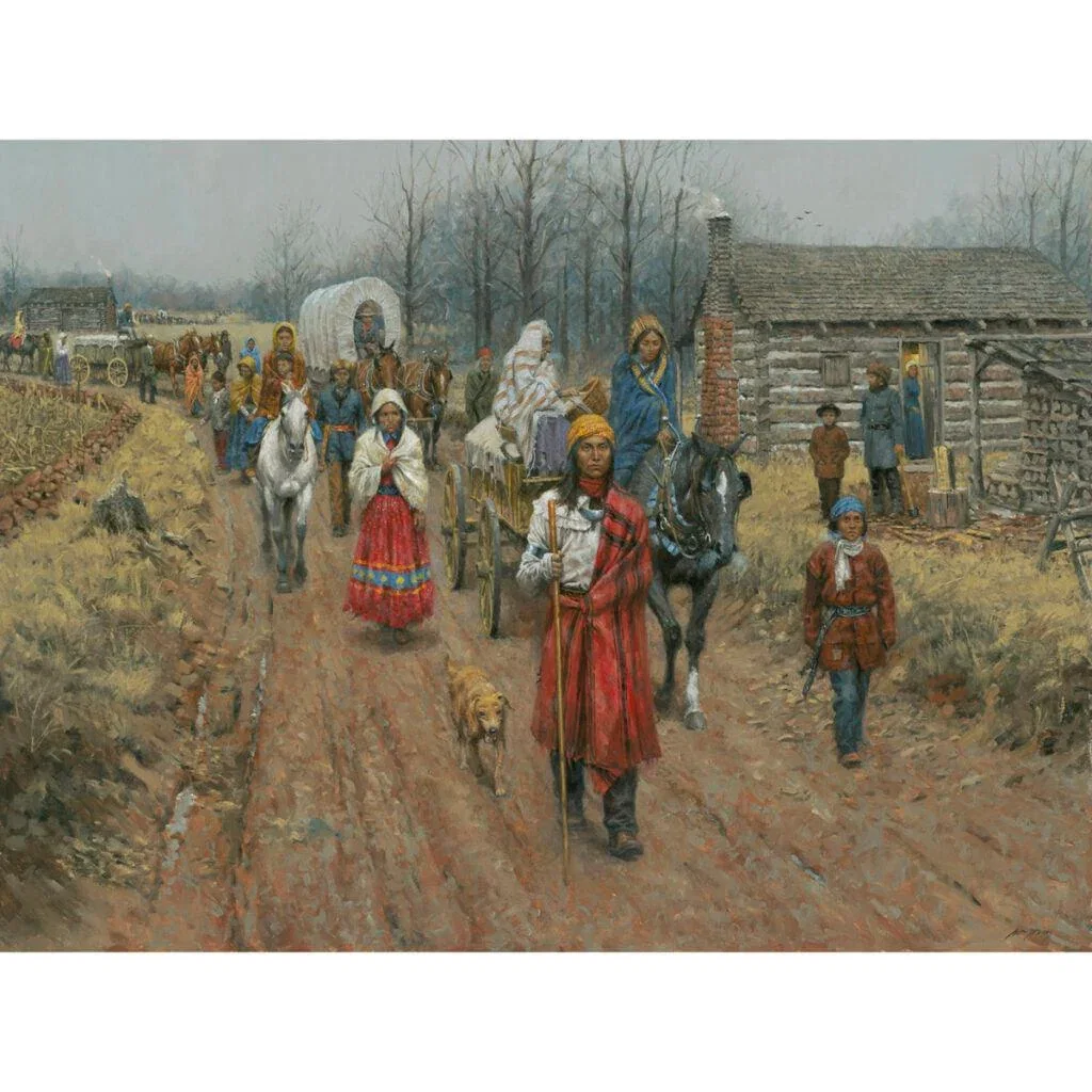 The Trail of Tears - Springfield, MO by Andy Thomas — Giclee On Canvas