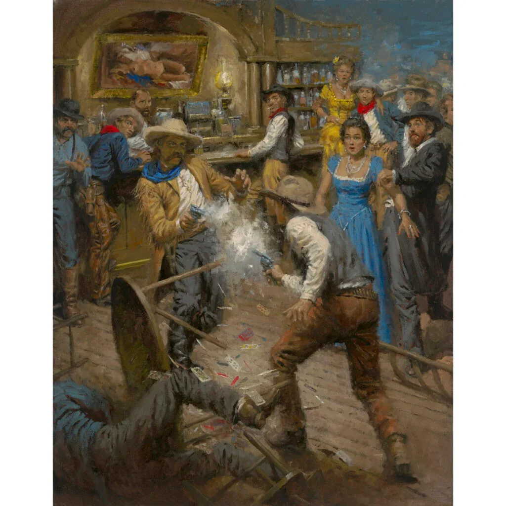 Let the Cards Fall by Andy Thomas — Giclee On Canvas