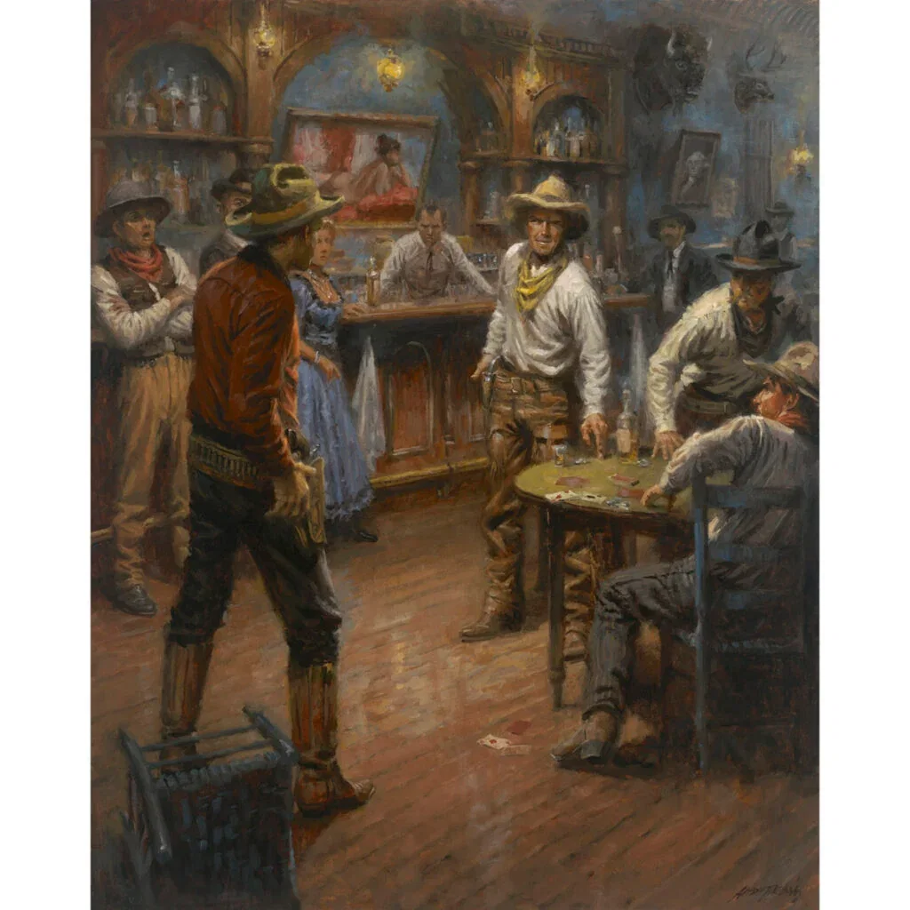 You Played that Card by Andy Thomas — Giclee On Canvas