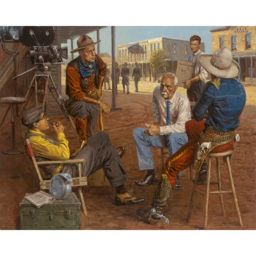 Wyatt Earp in Hollywood by Andy Thomas