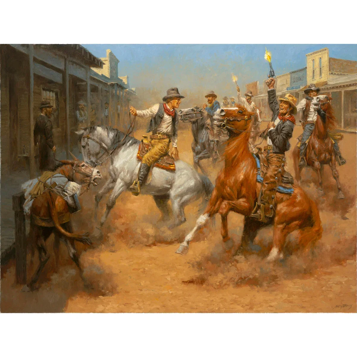 Our Grand Entrance by Andy Thomas — Giclee On Canvas