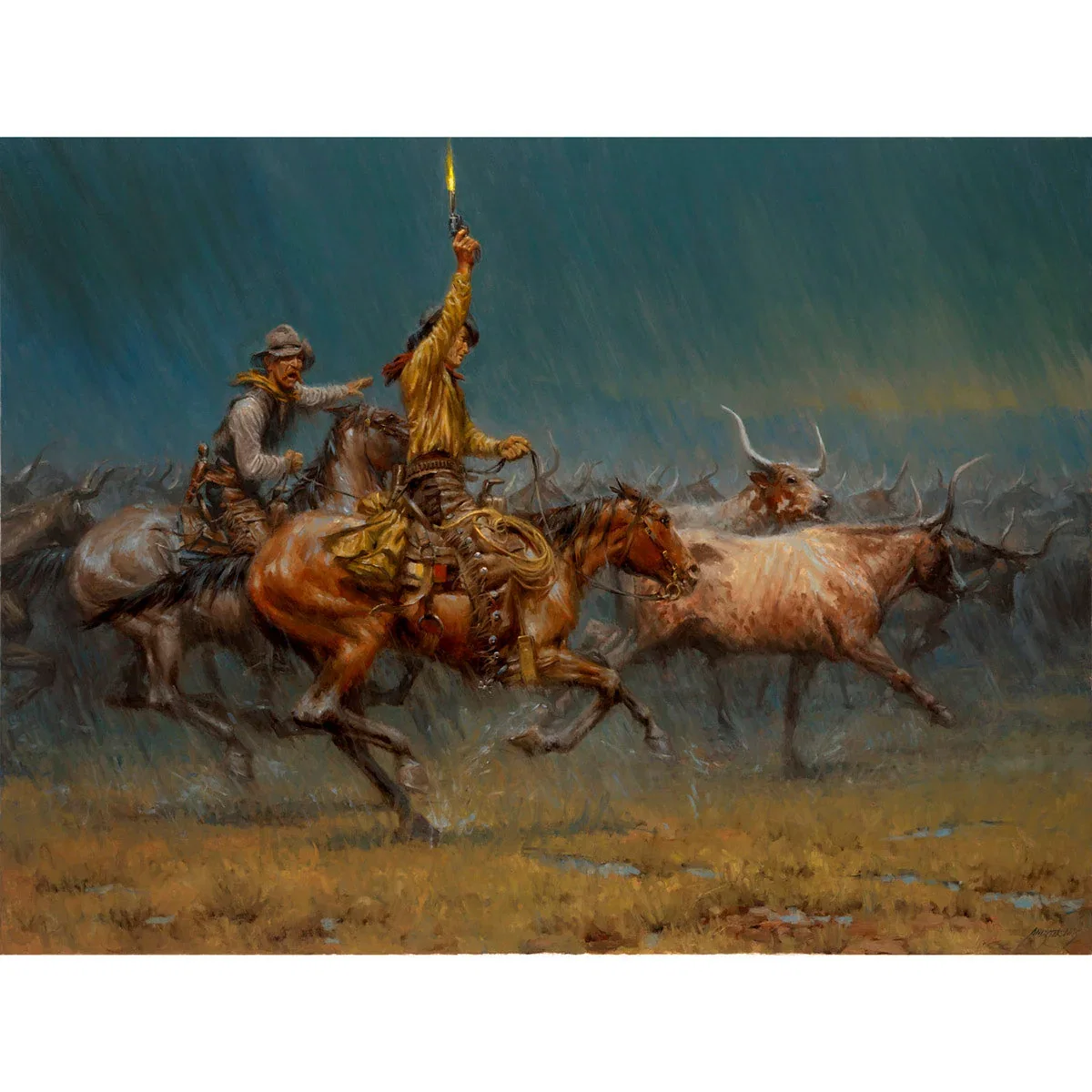The Wild Ones by Andy Thomas — Giclee On Canvas
