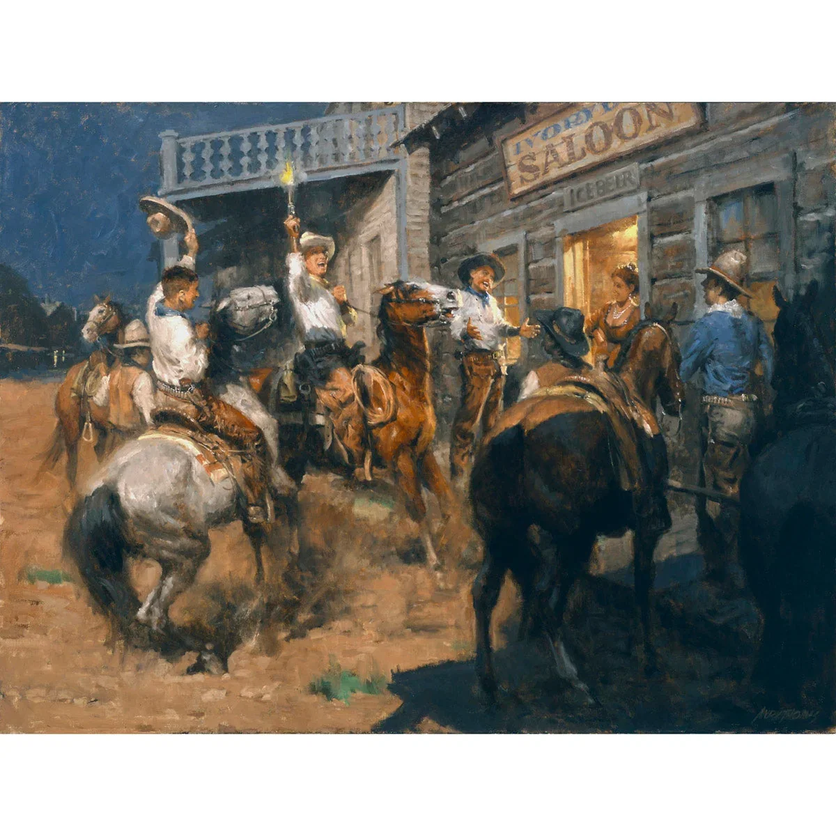 Hello Boys by Andy Thomas — Giclee On Canvas