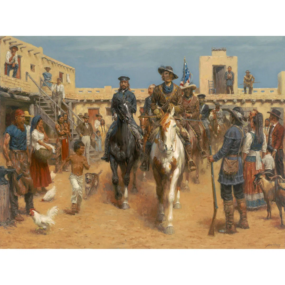 Kit Carson by Andy Thomas — Giclee On Canvas