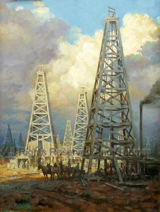 Black Gold by Andy Thomas — Giclee On Canvas