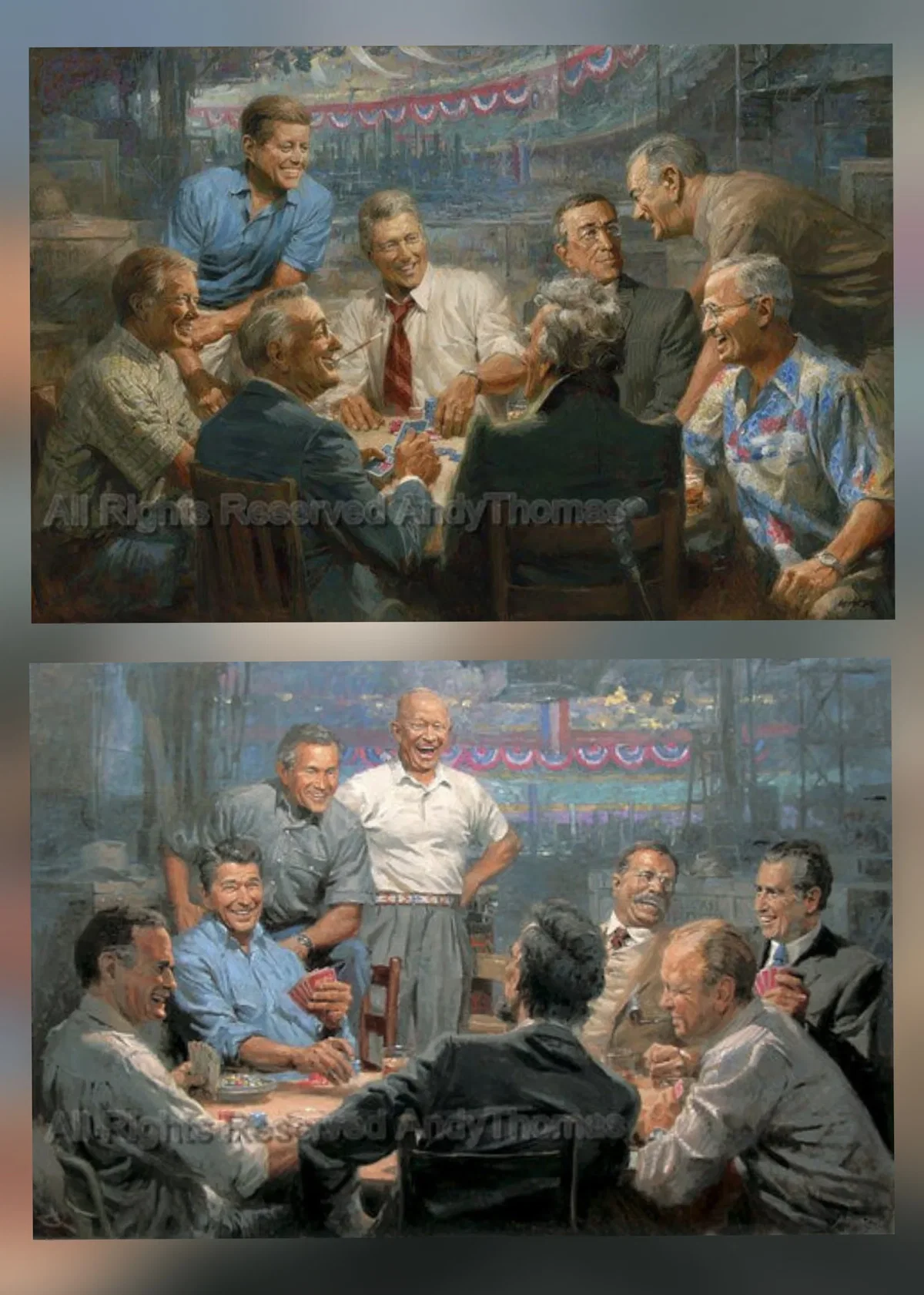 Matching S/N Sets by Andy Thomas — Giclee On Canvas