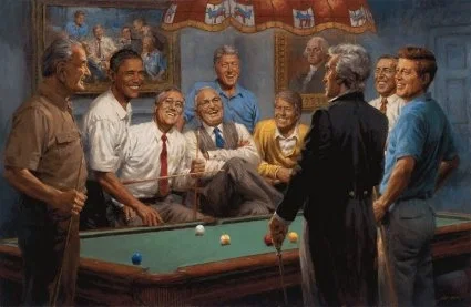 Callin' The Red by Andy Thomas — Giclee On Canvas