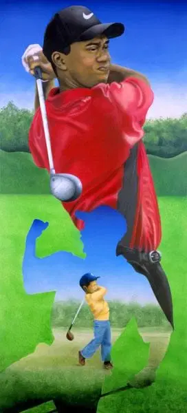 Terry Wilson - Tiger Woods Giclee