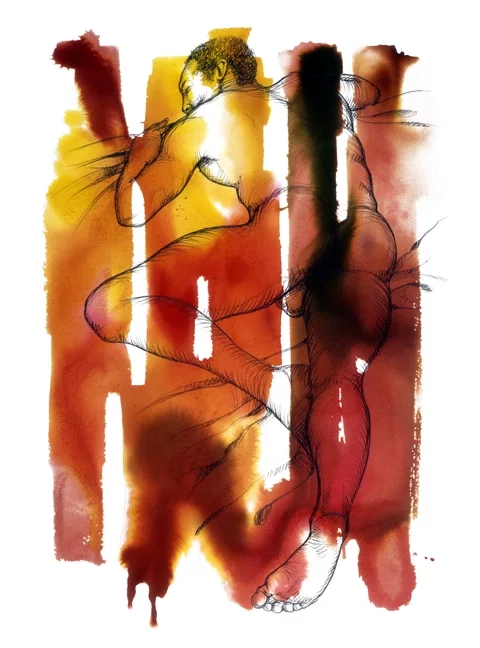 Absence Of You  Giclee  Artist Proof by Larry Poncho Brown