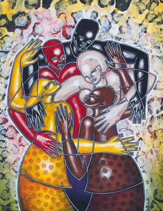 Art Of Inclusion by Larry Poncho Brown — Lithograph