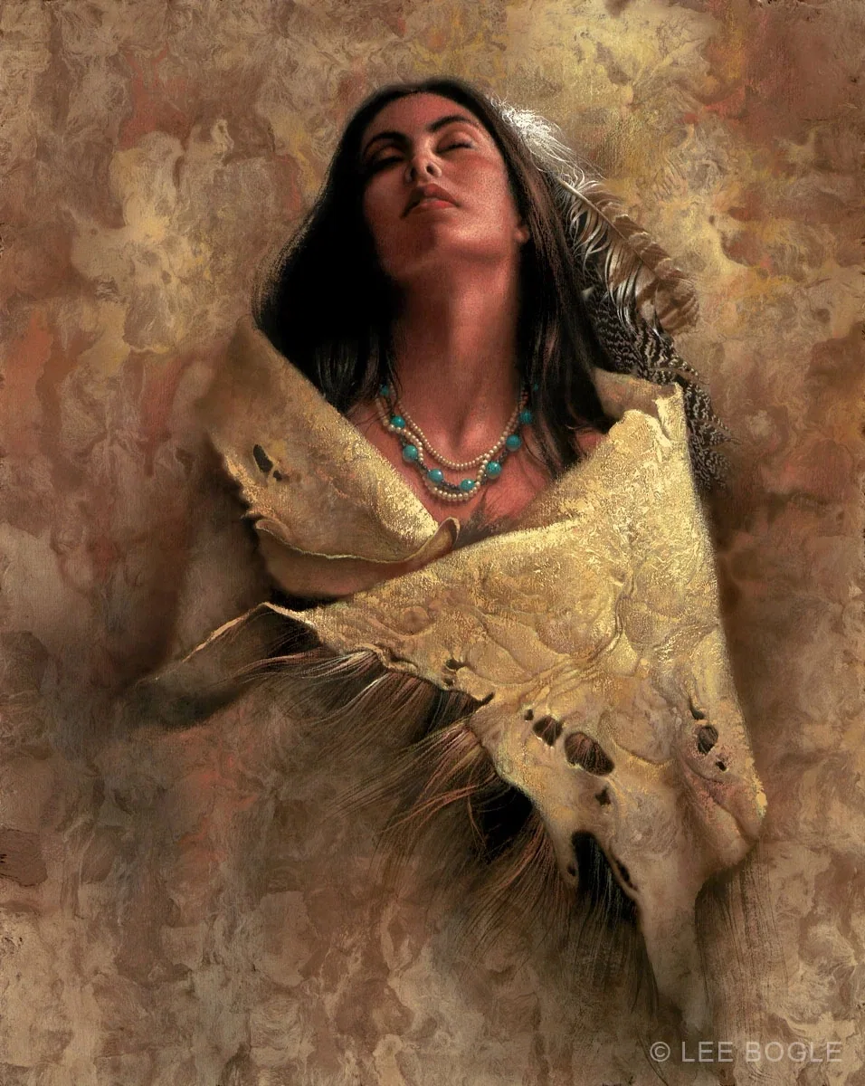 At Peace by Lee Bogle — Giclee On Canvas