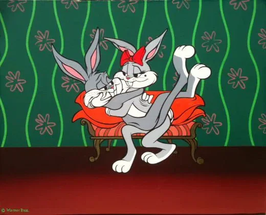 Honey Bunny Always Gets Her Rabbit by Bob Elias