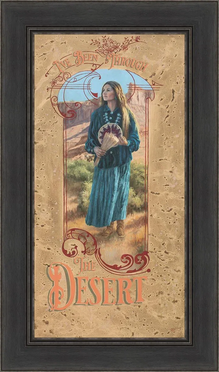 Been Through The Desert by Brent Flory — Giclee On Canvas