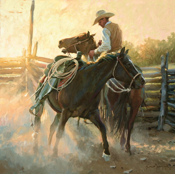 First Dance by Bruce Greene by Bruce Greene — Giclee on Canvas
