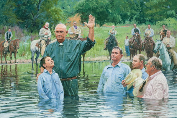 In the Brazos de Dios by Bruce Greene by Bruce Greene — Giclee on Canvas