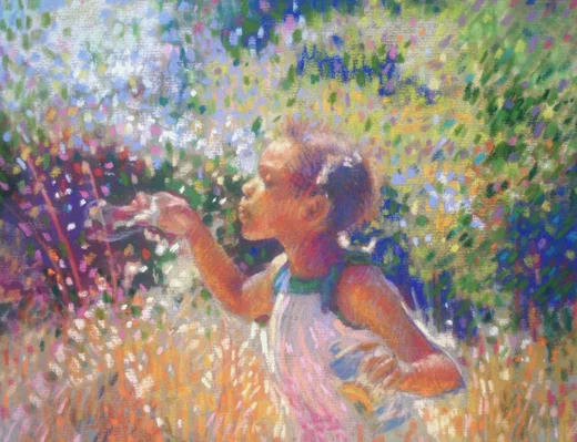 Wishes And Willows Giclee by Brenda Joysmith