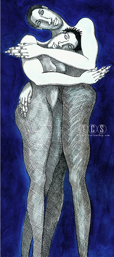 Blue Passion - Giclee by Charles Bibbs
