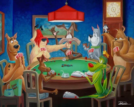 Canine Dog Play by Ben Olson