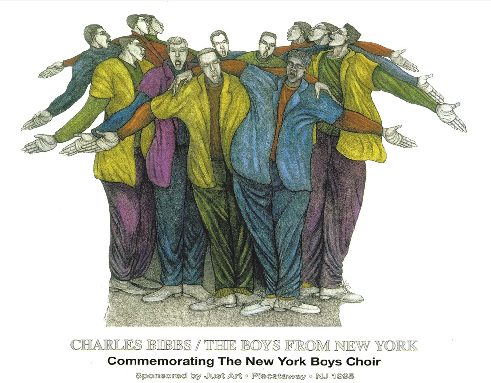 The Boys From New York Special Artist Edition Remarque by Charles Bibbs