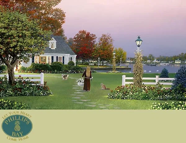 THE TENDER CARES OF AUTUMN by William Phillips — Canvas