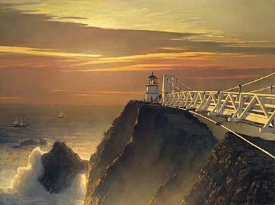 GUARDIAN AT THE GATE by William Phillips — Canvas