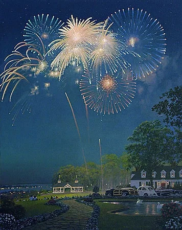 BEST SEAT IN THE HOUSE ENHANCED by William Phillips — Giclee On Canvas